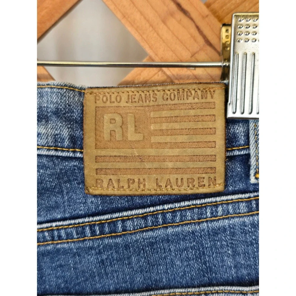 Polo Jeans‎ Company Ralph Lauren Classic Stretch Jeans Women 8x31 Blue Denim
